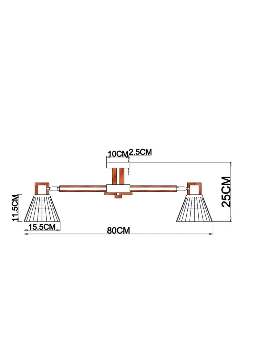 Потолочная люстра Arte lamp