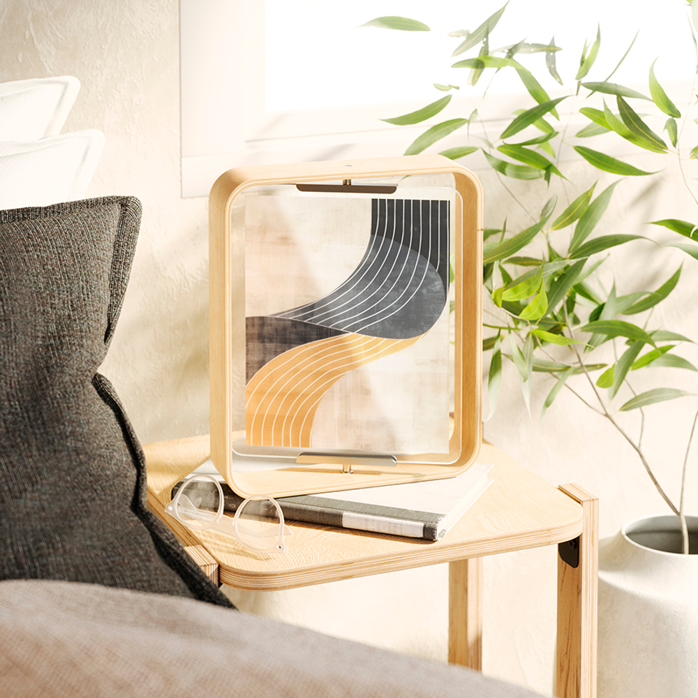 Фоторамка двухсторонняя bellwood, 26х31 см, натуральное дерево