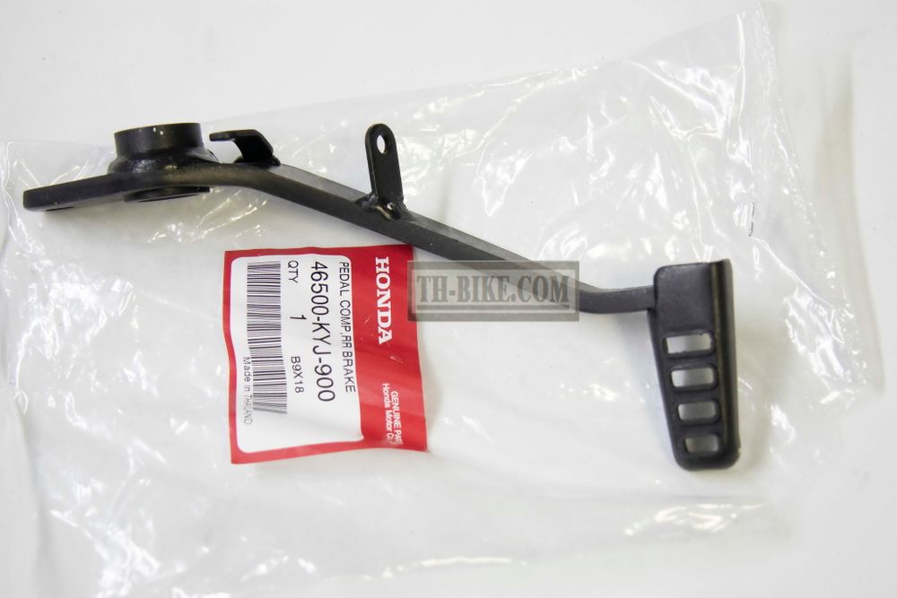 46500-KYJ-900. 46500-KYJ-305. PEDAL COMP., RR. BRAKE. HONDA