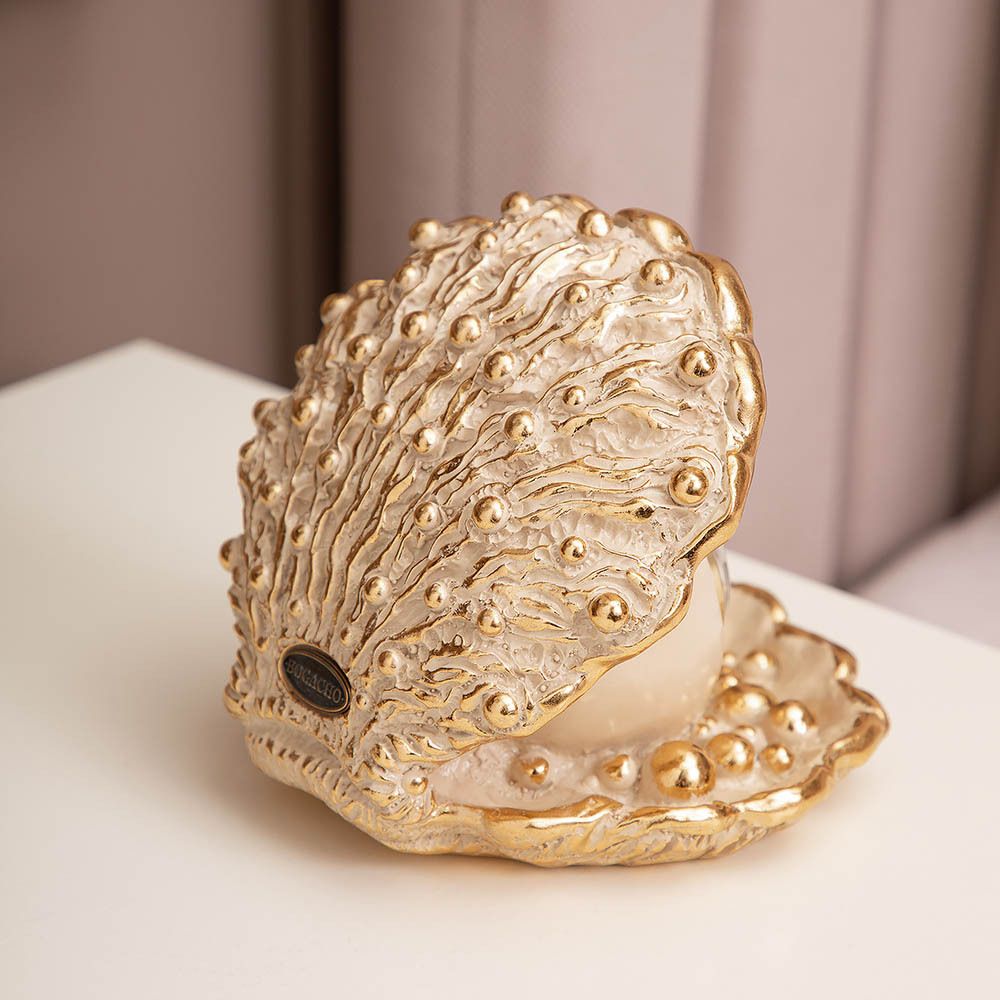 Часы настольные Акойя Айвори