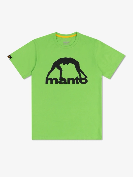 Футболка MANTO VIBE 25 Неон зеленый-черный