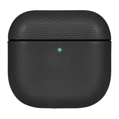 Кожаный чехол Native Union (Re)Classic Case для AirPods 4 Гибридный чехол из экокожи с зернисто-текстурированным контрастом. На внутренней стороне крышки предусмотрено клейкое покрытие для лучшего крепления