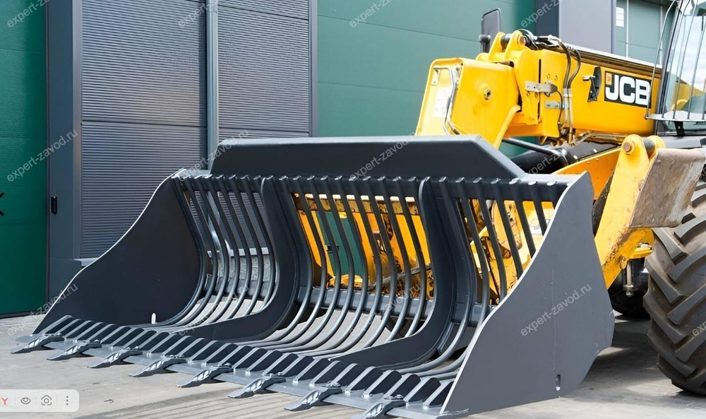 Ковш для камней на Фронтальный погрузчик JCB