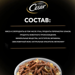 Жаркое с уткой, 85гр влажный корм для собак, Cesar