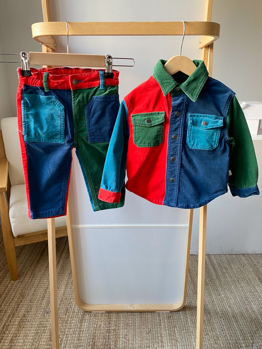 Вельветовый костюм Stella McCartney, 80