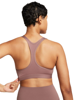 ТОП теннисный Nike Swoosh Light Support Non-Padded Sports Bra - smokey mauve/white #