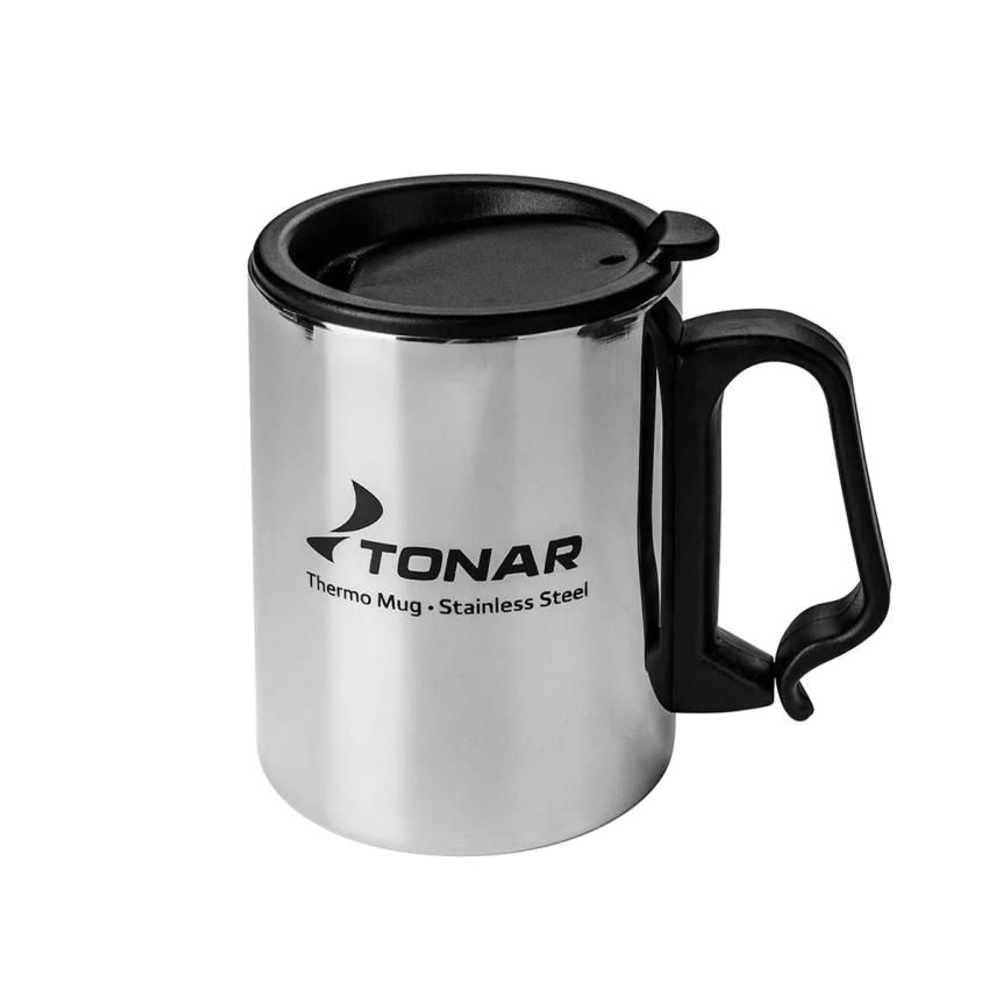 Термокружка 300ML с пл. крышкой и подставкой (T.TK-004-300)