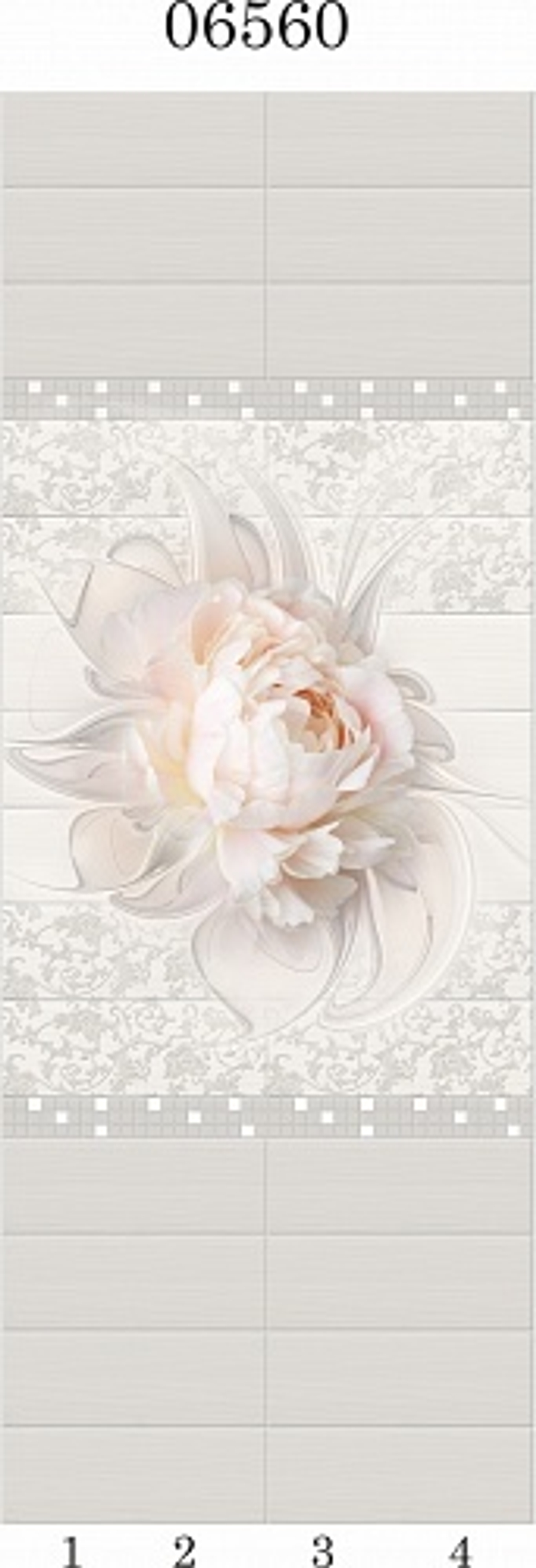 Панель ПВХ фотопечать 3D Panda Эдем 2700х250 мм