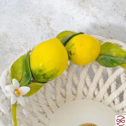 Блюдо круглое Orgia Лимоны 28 см