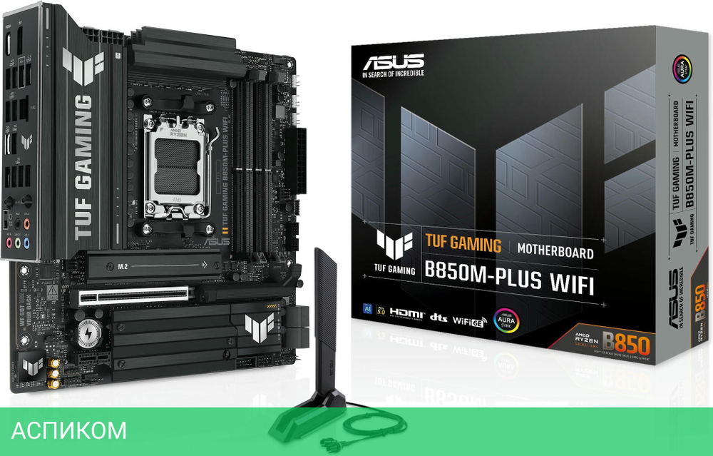 Материнская плата Asus TUF Gaming B850M-PLUS WIFI (90MB1IY0-M0EAY0)