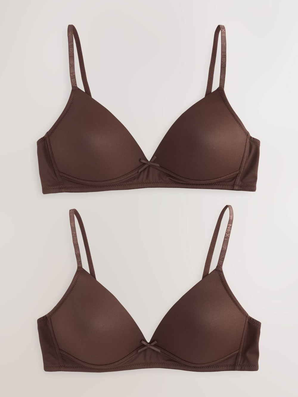 Бюстгалтер для девочки Next E45-717, 2 шт., Коричневый