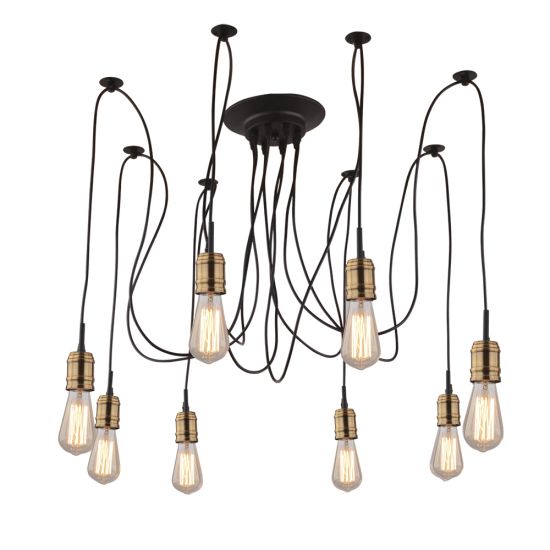 Подвесная люстра Arte Lamp MAZZETTO A4290SP-7BK