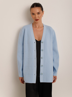 Кардиган удлиненный из хлопка