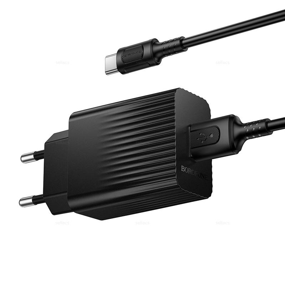 Зарядное устройство для Type-C QC3.0 Borofone BAS72A (black)