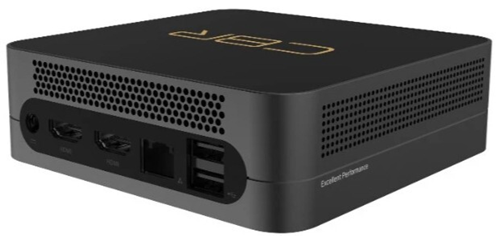 Системный блок CBR MiniPC-DT001 Intel Core i3, 8 ГБ, 256 Гб, Intel UHD Graphics,  ОС Windows 11 Профессиональная