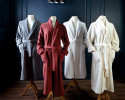 Халат махровый L'appartement Downtown розовый