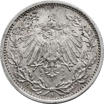 1/2 марки 1916 Германская империя "A"