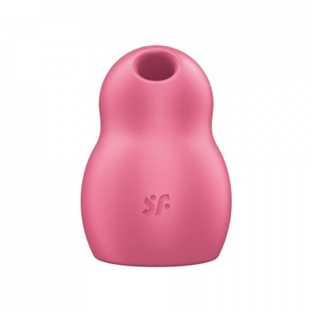 Вакуумно-волновой стимулятор с вибрацией Satisfyer Pro To Go 1, красный