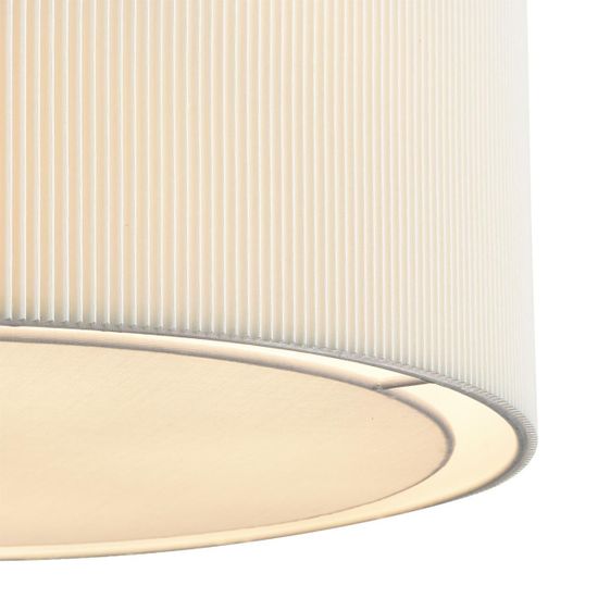 8110/5 MODERNI LN25 138 хром/белый, металл/текстиль Люстра подвесная E14 5*40W 220V ZIGRISA