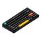 NuPhy Halo75 V2 QMK Lemon Switch Obsidian Black
