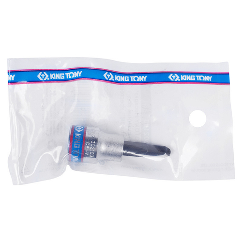 KING TONY (302103) Насадка (бита) торцевая 3/8", L = 50 мм, Phillips, PH3