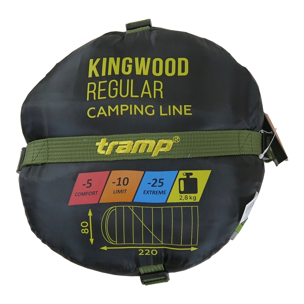 Мешок спальный Tramp Kingwood Regular / Левый