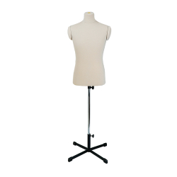 Манекен портновский мужской Генри, комплект Стандарт, цвет бежевый, размер S, в комплекте подставка «Звезда» и магнит-трафарет