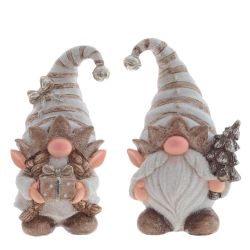 GAEM Фигурка декоративная "Гном", L12 W7 H19 см, 2в.