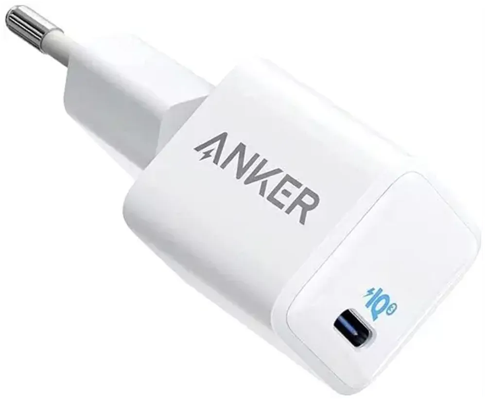 Сетевое зарядное устройство Anker PowerPort 3 Nano 20W USB-C Белый