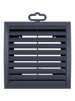 Решетка вентиляционная РРН разъемная 150х150 ASA Gray ERA