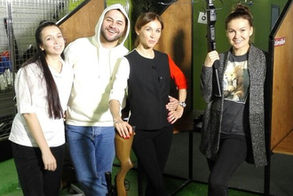 Юлия Колядина (TV Host & Producer) и команда "WORLD Fashion Channel"