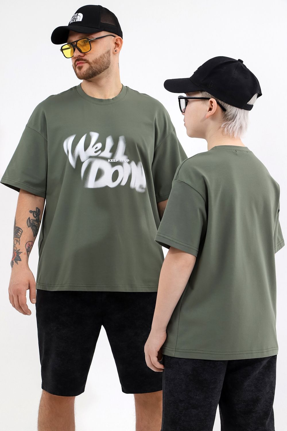 Фуфайка (футболка) для мальчика  Леон-3 Виотекс ХАКИ