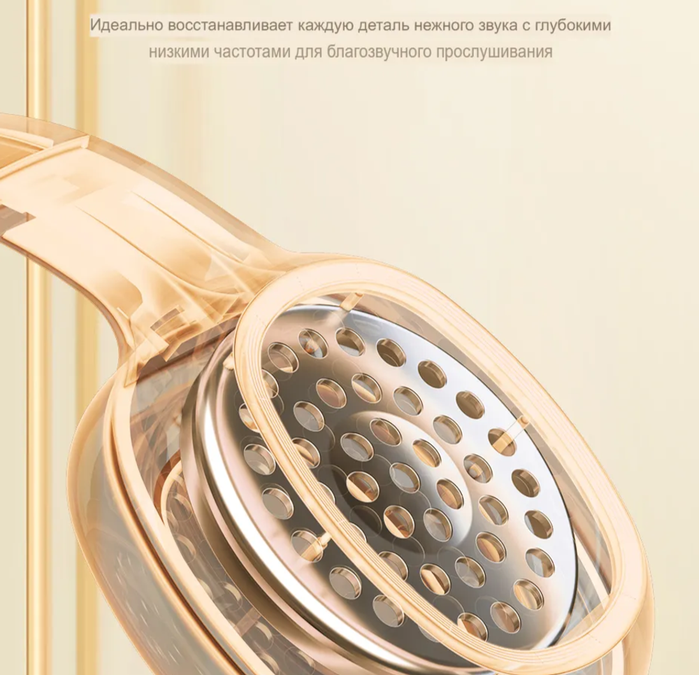 Наушники проводные Awei GM-6 (1.2м./пульт) накладные