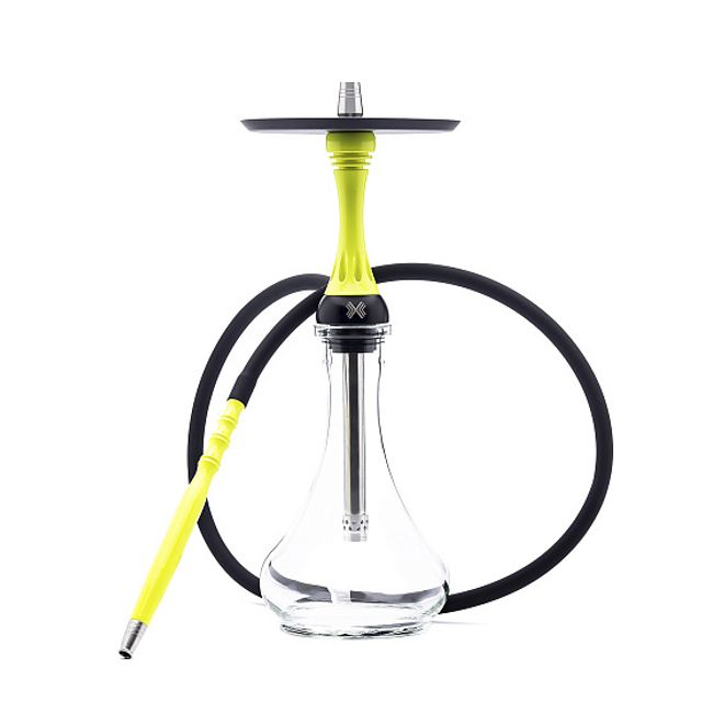 Кальян Alpha Hookah Model X - Yellow Fluor