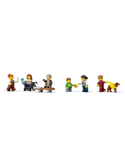 Конструктор Сити Трамвай и станция в центре города 811 дет