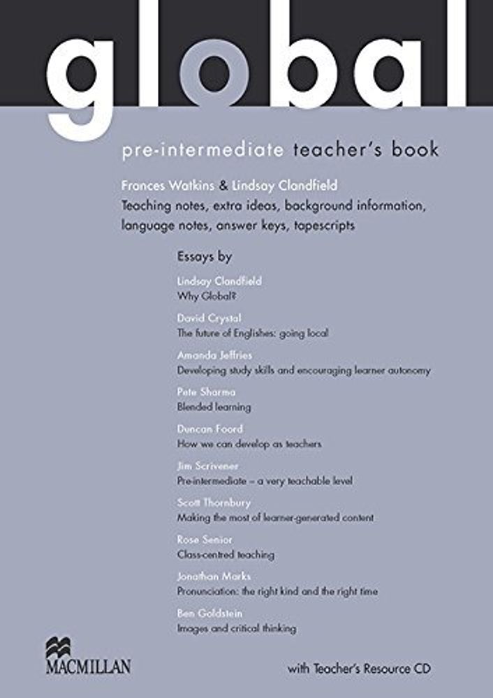 Global Pre-intermediate Teacher&#39;s Book Pack