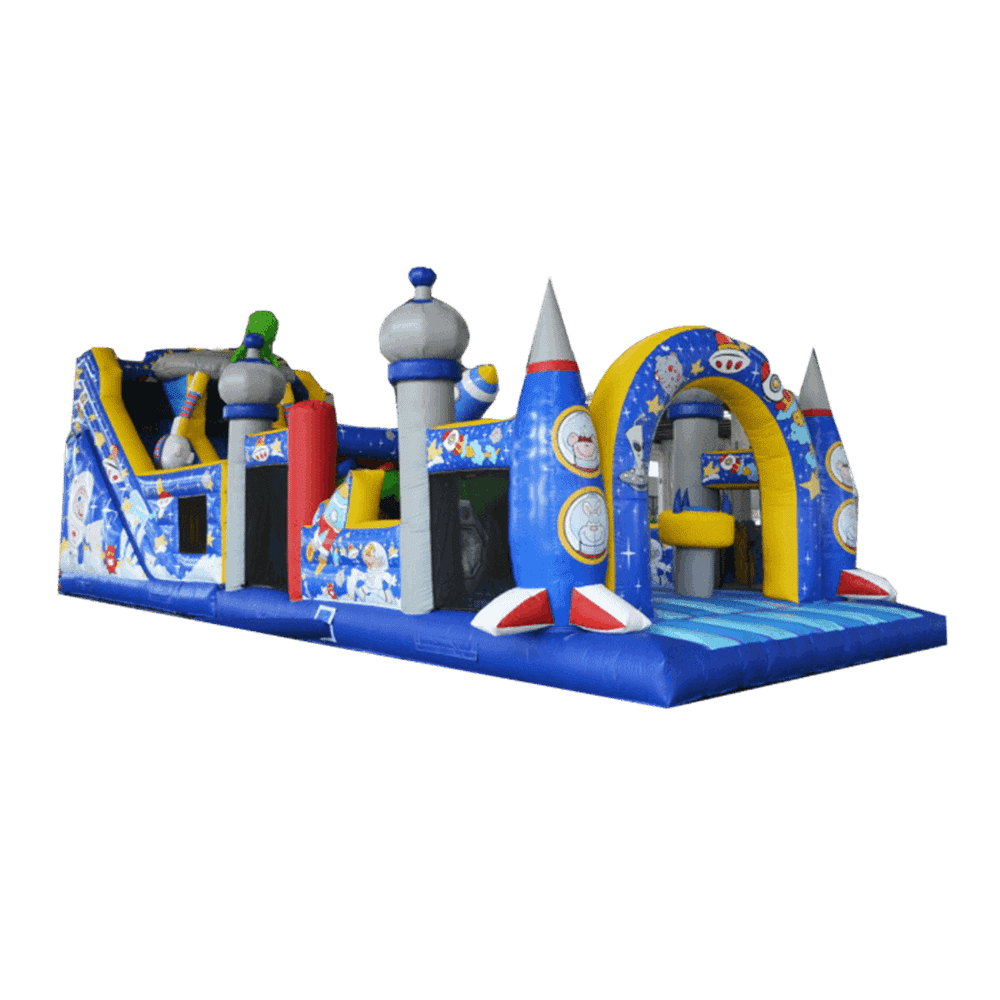 Коммерческий надувной батут "Приключения на орбите"