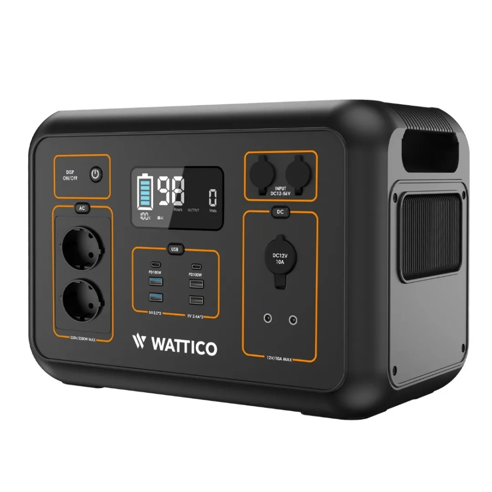 Портативная электростанция Wattico Home 2200 PRO, 2200 Вт