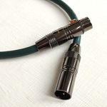 DAXX R386 Балансный 1XLR-1XLR кабель (папа-мама) из бескислородной меди. High Grade D=9mm