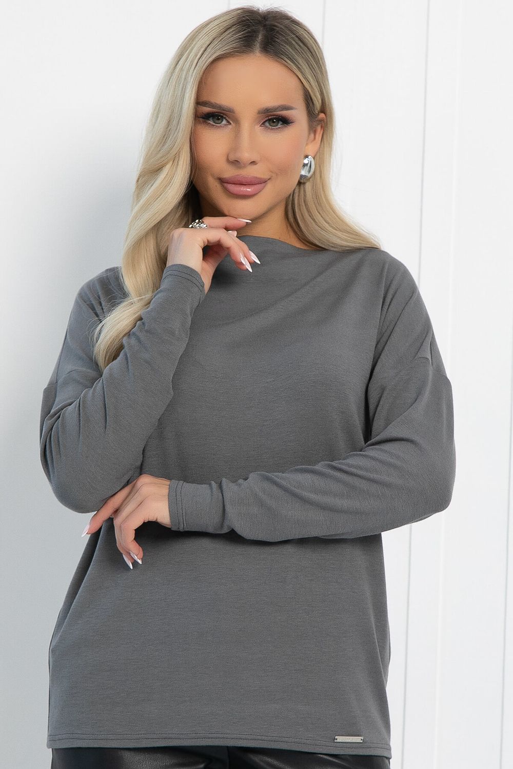 Блуза Грей (графит) Б13031-44М LT Collection