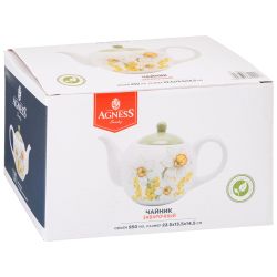 ЧАЙНИК AGNESS "SUNDAY" 22,5*13,5*14,5 СМ 950 МЛ (КОР=12ШТ.)
