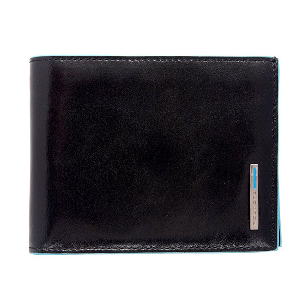 Кошелек мужской Piquadro Blue Square черный телячья кожа (PU1240B2/N)