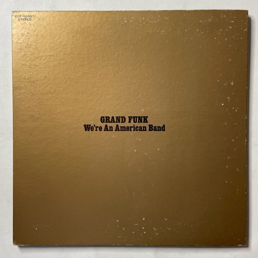 Винтажная виниловая пластинка LP Grand Funk We are An American Band (Japan 1973) (No Obi) ECP-80857