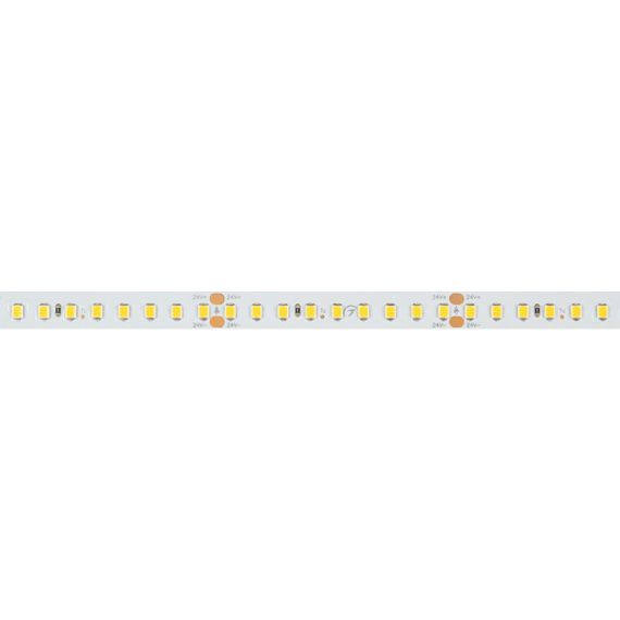 Светодиодная лента Arlight 7,7W/m 144LED/m 2835SMD теплый белый 5M RT-A144-10mm 24V Warm3000 038782
