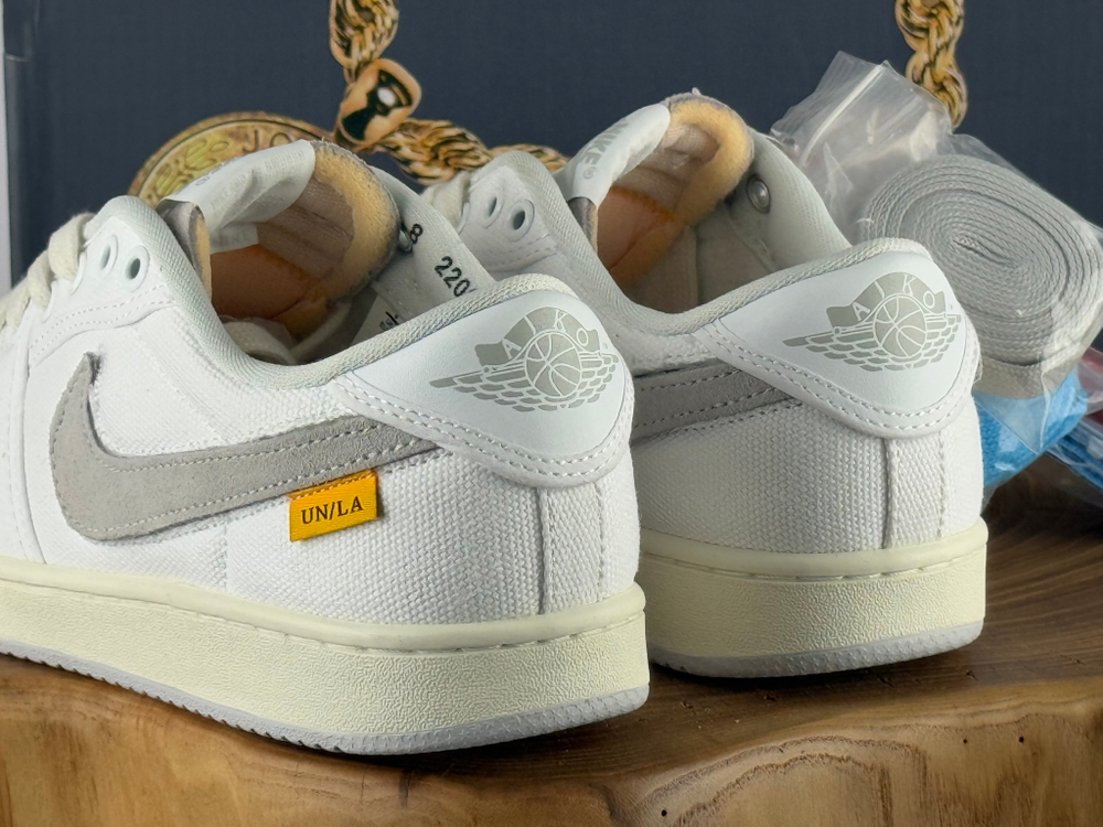 Union LA x Air Jordan 1 KO Low White Neutral Grey