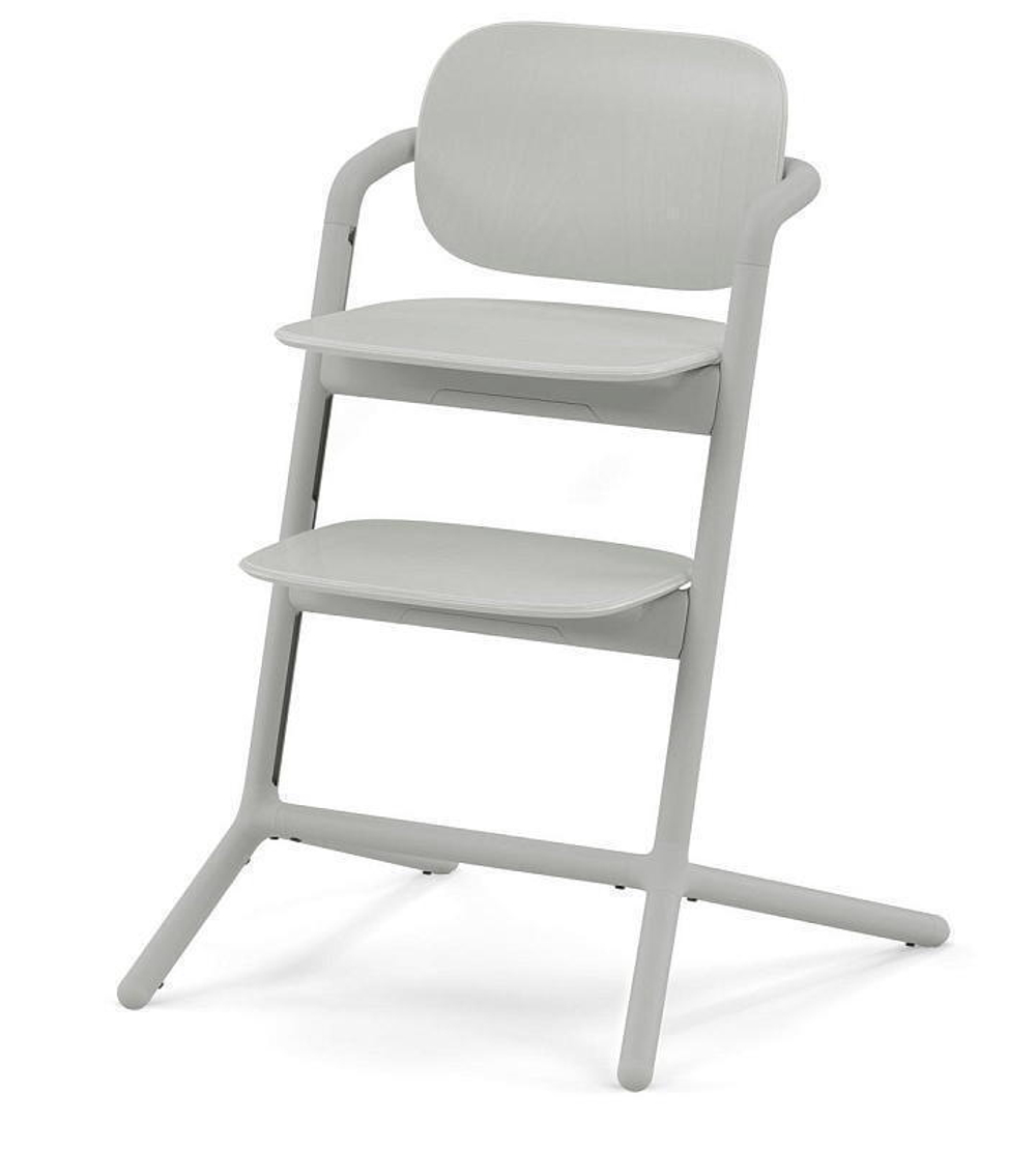 Стульчик для кормления Cybex Lemo 4 в 1 с мягкими чехлами Comfort Inlay Suede Grey/Suede Grey