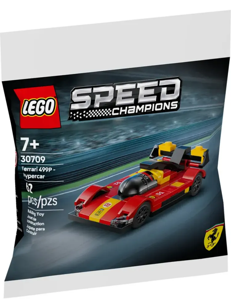 Конструктор Speed Champions 30709 Гиперкар Ferrari 499P
