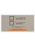 Рамка 45x100 для постера и фотографий