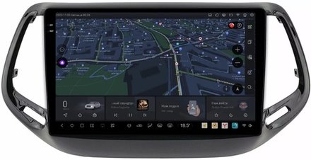 Магнитола для Jeep Compass 2016+ - Carmedia OL-1255 QLed+2K, Android 13, UIS7870 (DUDU7), CarPlay, SIM-слот