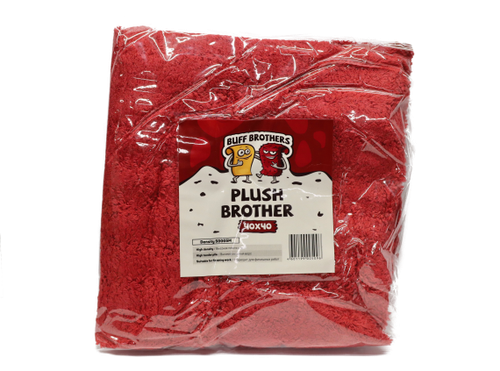 BUFF BROTHERS POLISH BROTHER MAROON . Микрофибра для располировки с плюшевым ворсом 40x40